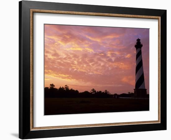 Cape Hatteras Lighthouse, Outer Banks, North Carolina, USA-Michael DeFreitas-Framed Photographic Print