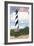 Cape Hatteras Lighthouse - Outer Banks, North Carolina-Lantern Press-Framed Art Print