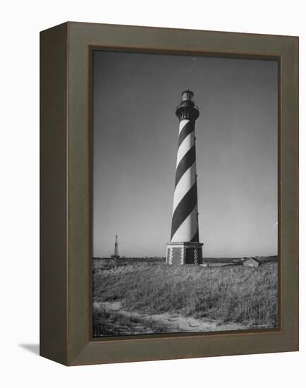 Cape Hatteras Lighthouse-Eliot Elisofon-Framed Premier Image Canvas