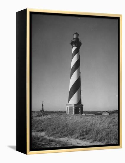 Cape Hatteras Lighthouse-Eliot Elisofon-Framed Premier Image Canvas