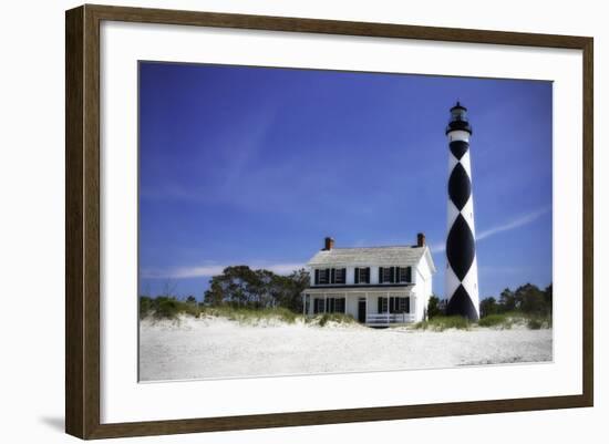 Cape Lookout Light I-Alan Hausenflock-Framed Photographic Print