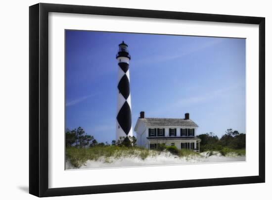 Cape Lookout Light II-Alan Hausenflock-Framed Photographic Print