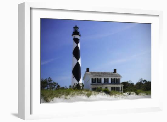 Cape Lookout Light II-Alan Hausenflock-Framed Photographic Print