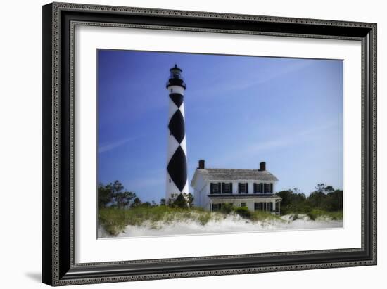 Cape Lookout Light II-Alan Hausenflock-Framed Photographic Print