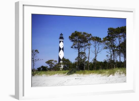 Cape Lookout Light III-Alan Hausenflock-Framed Photographic Print