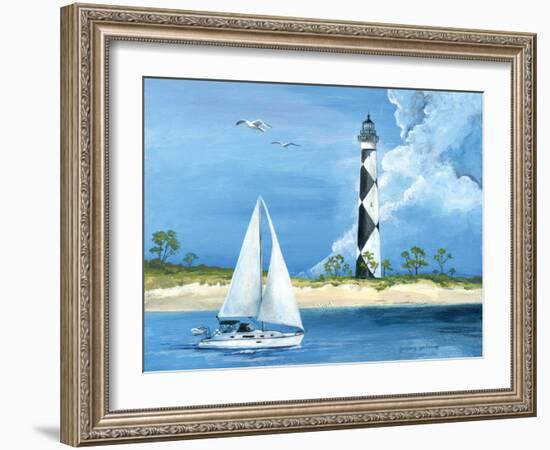 Cape Lookout-Gregory Gorham-Framed Art Print