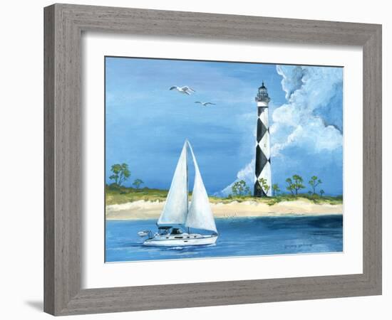 Cape Lookout-Gregory Gorham-Framed Art Print