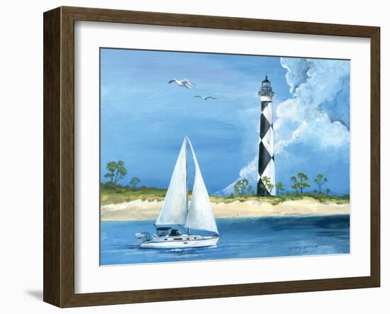 Cape Lookout-Gregory Gorham-Framed Art Print