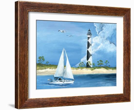 Cape Lookout-Gregory Gorham-Framed Art Print