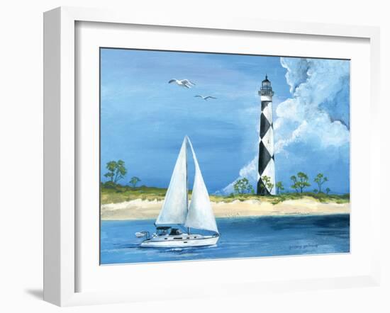 Cape Lookout-Gregory Gorham-Framed Art Print