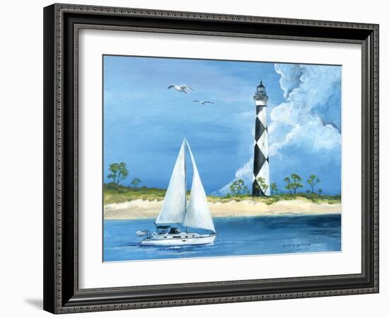 Cape Lookout-Gregory Gorham-Framed Art Print