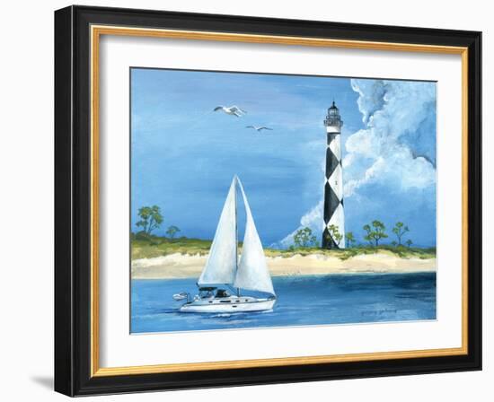 Cape Lookout-Gregory Gorham-Framed Art Print