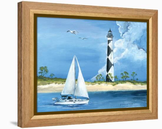 Cape Lookout-Gregory Gorham-Framed Stretched Canvas