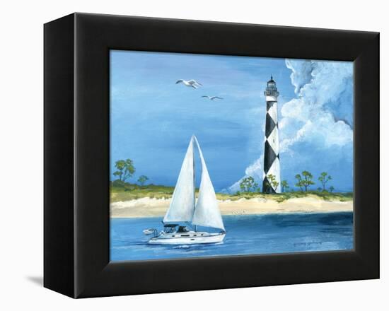 Cape Lookout-Gregory Gorham-Framed Stretched Canvas