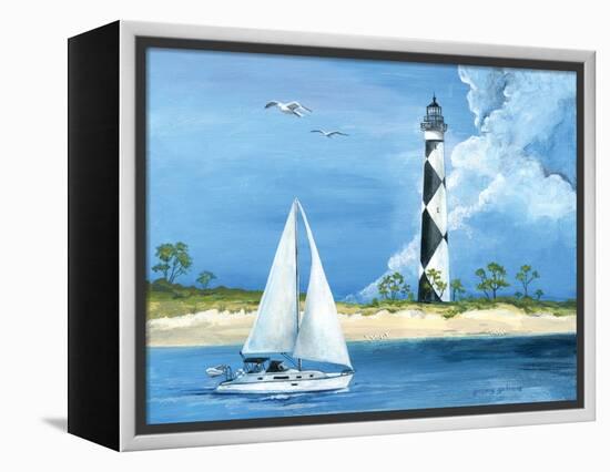 Cape Lookout-Gregory Gorham-Framed Stretched Canvas