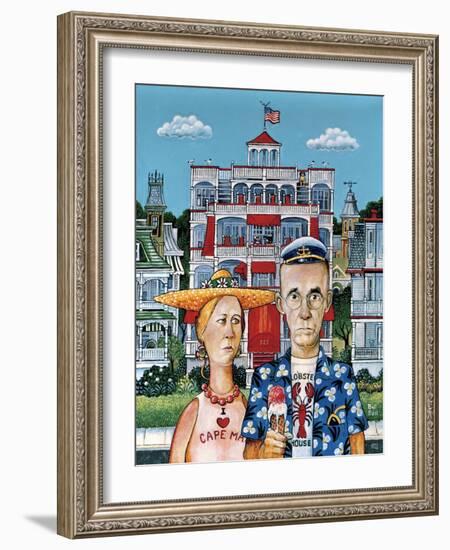 Cape May Gothic-Bill Bell-Framed Giclee Print