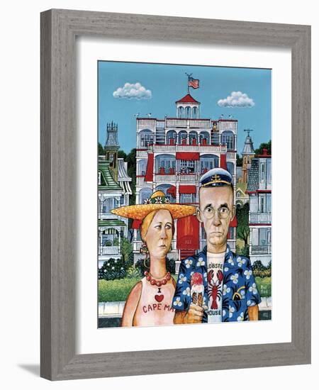 Cape May Gothic-Bill Bell-Framed Giclee Print