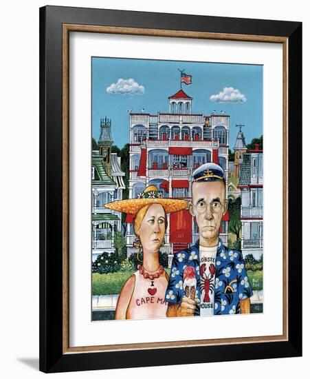 Cape May Gothic-Bill Bell-Framed Giclee Print