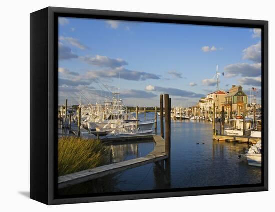 Cape May Harbor, Cape May County, New Jersey, United States of America, North America-Richard Cummins-Framed Premier Image Canvas