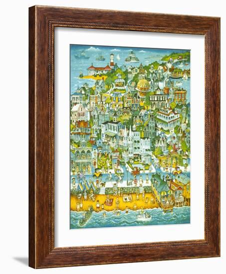 Cape May Summer-Bill Bell-Framed Giclee Print