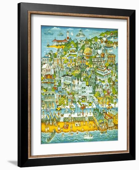 Cape May Summer-Bill Bell-Framed Giclee Print