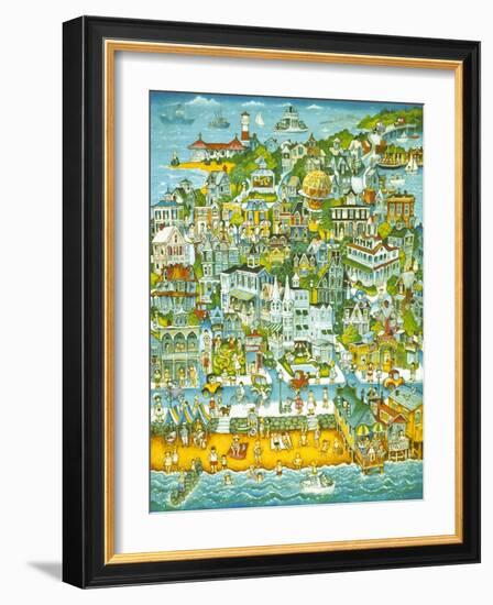 Cape May Summer-Bill Bell-Framed Giclee Print