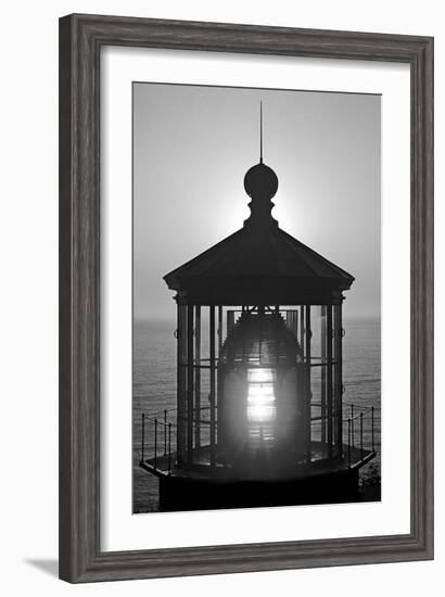 Cape Mears Lighthouse BW-Douglas Taylor-Framed Photographic Print