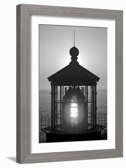 Cape Mears Lighthouse BW-Douglas Taylor-Framed Photographic Print