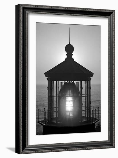 Cape Mears Lighthouse BW-Douglas Taylor-Framed Photographic Print