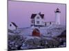 Cape Neddick Lighthouse, The Nubble, Maine, USA-Jerry & Marcy Monkman-Mounted Photographic Print