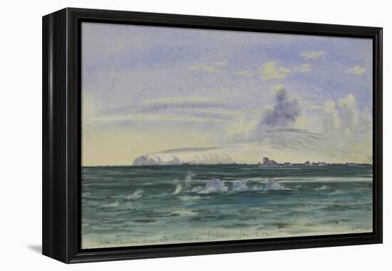 Cape Philips from Off Coulman Island, 13 Jan, 1902-Edward Adrian Wilson-Framed Premier Image Canvas