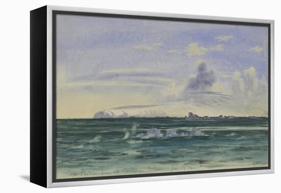 Cape Philips from Off Coulman Island, 13 Jan, 1902-Edward Adrian Wilson-Framed Premier Image Canvas