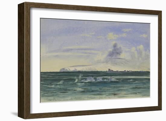 Cape Philips from Off Coulman Island, 13 Jan, 1902-Edward Adrian Wilson-Framed Giclee Print