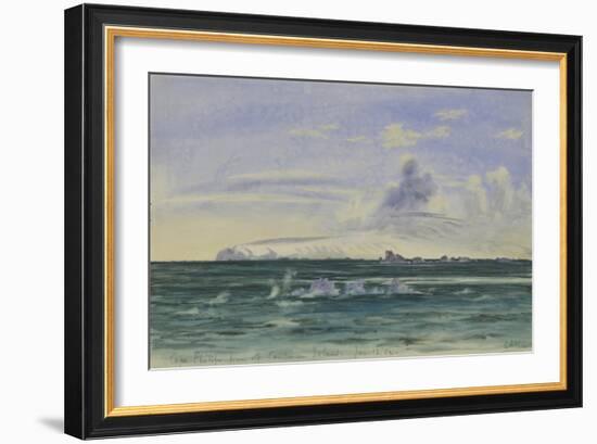 Cape Philips from Off Coulman Island, 13 Jan, 1902-Edward Adrian Wilson-Framed Giclee Print