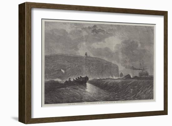 Cape Race, Newfoundland, the Termination of the American System of Telegraphs-null-Framed Giclee Print