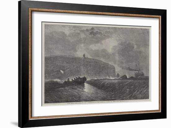 Cape Race, Newfoundland, the Termination of the American System of Telegraphs-null-Framed Giclee Print