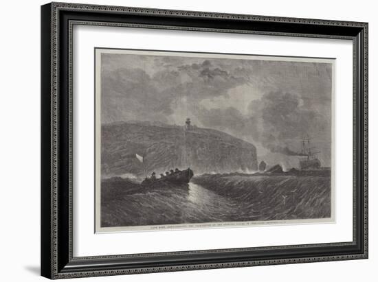 Cape Race, Newfoundland, the Termination of the American System of Telegraphs-null-Framed Giclee Print