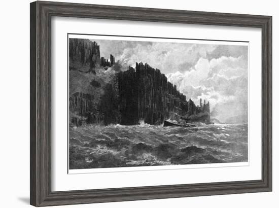 Cape Raoul, Tasmania, Australia, 1886-null-Framed Giclee Print