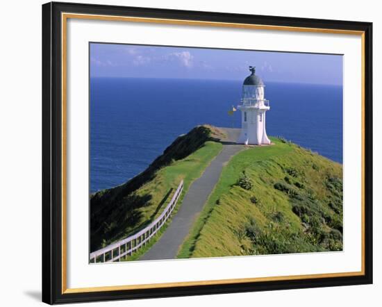 Cape Reinga Lighthouse, North Island, New Zealand-Doug Pearson-Framed Photographic Print