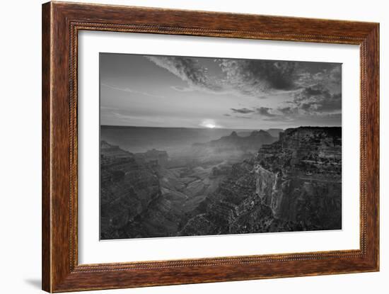 Cape Royal Viewpoint at Sunset, North Rim, Grand Canyon Nat'l Park, UNESCO Site, Arizona, USA-Neale Clark-Framed Photographic Print