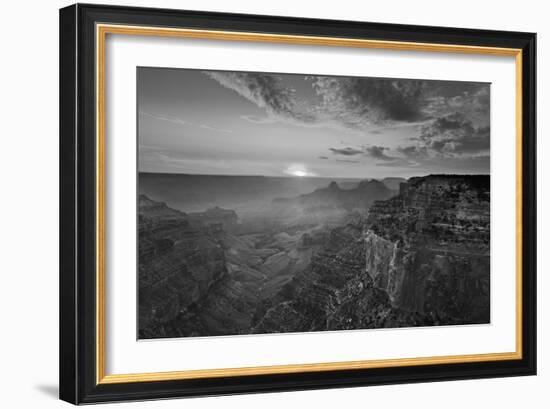 Cape Royal Viewpoint at Sunset, North Rim, Grand Canyon Nat'l Park, UNESCO Site, Arizona, USA-Neale Clark-Framed Photographic Print