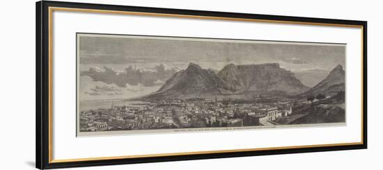 Cape Town, Cape of Good Hope, Recently Visited by His Royal Highness the Duke of Edinburgh-null-Framed Giclee Print