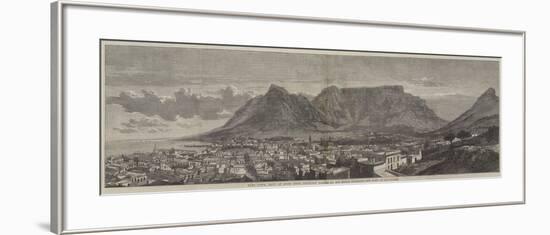 Cape Town, Cape of Good Hope, Recently Visited by His Royal Highness the Duke of Edinburgh-null-Framed Giclee Print