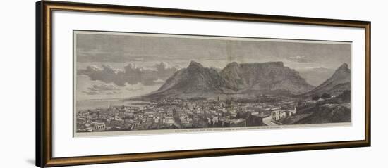 Cape Town, Cape of Good Hope, Recently Visited by His Royal Highness the Duke of Edinburgh-null-Framed Giclee Print