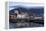 Cape Town, Harbour, Table Mountain with 'Tablecloth'-Catharina Lux-Framed Premier Image Canvas