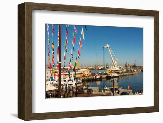 Cape Town, Harbour, V and a Waterfront-Catharina Lux-Framed Photographic Print