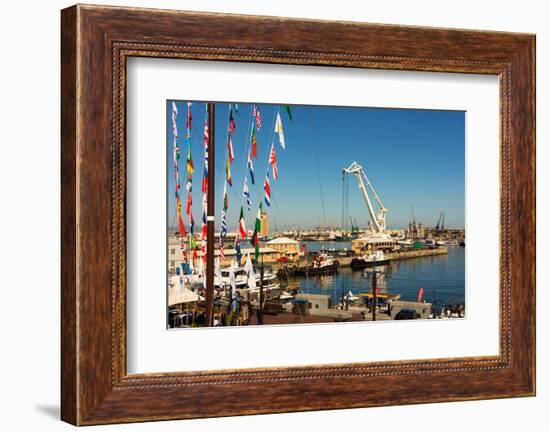 Cape Town, Harbour, V and a Waterfront-Catharina Lux-Framed Photographic Print