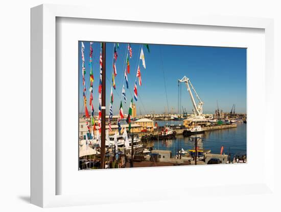 Cape Town, Harbour, V and a Waterfront-Catharina Lux-Framed Photographic Print