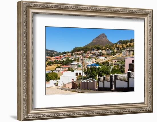 Cape Town, Residential Area, Lion's Head-Catharina Lux-Framed Photographic Print