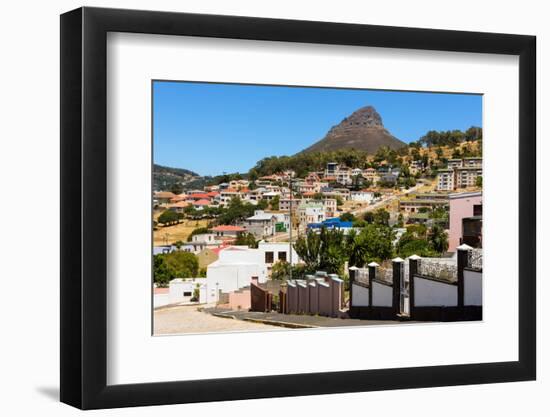 Cape Town, Residential Area, Lion's Head-Catharina Lux-Framed Photographic Print